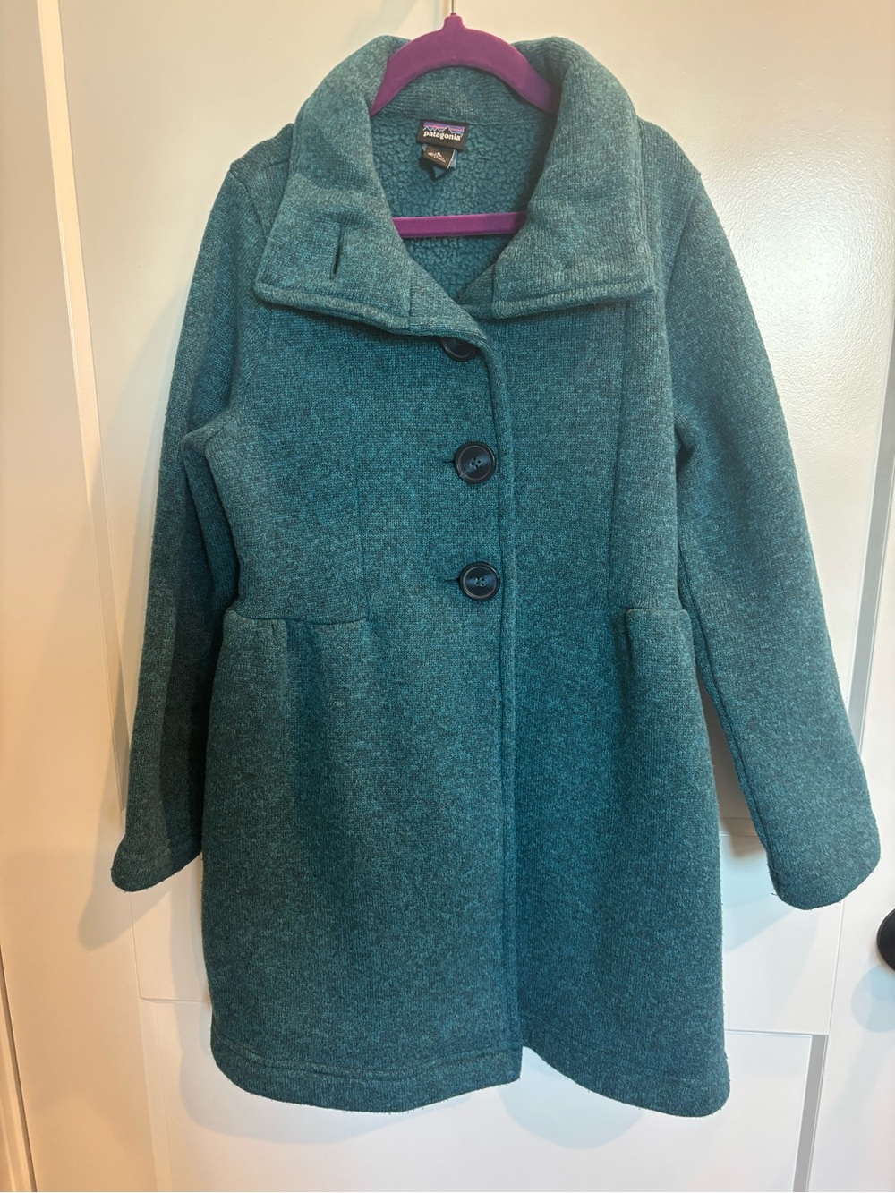 Girls Patagonia fleece jacket